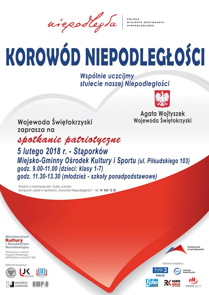 Korowód Stąporków afisz