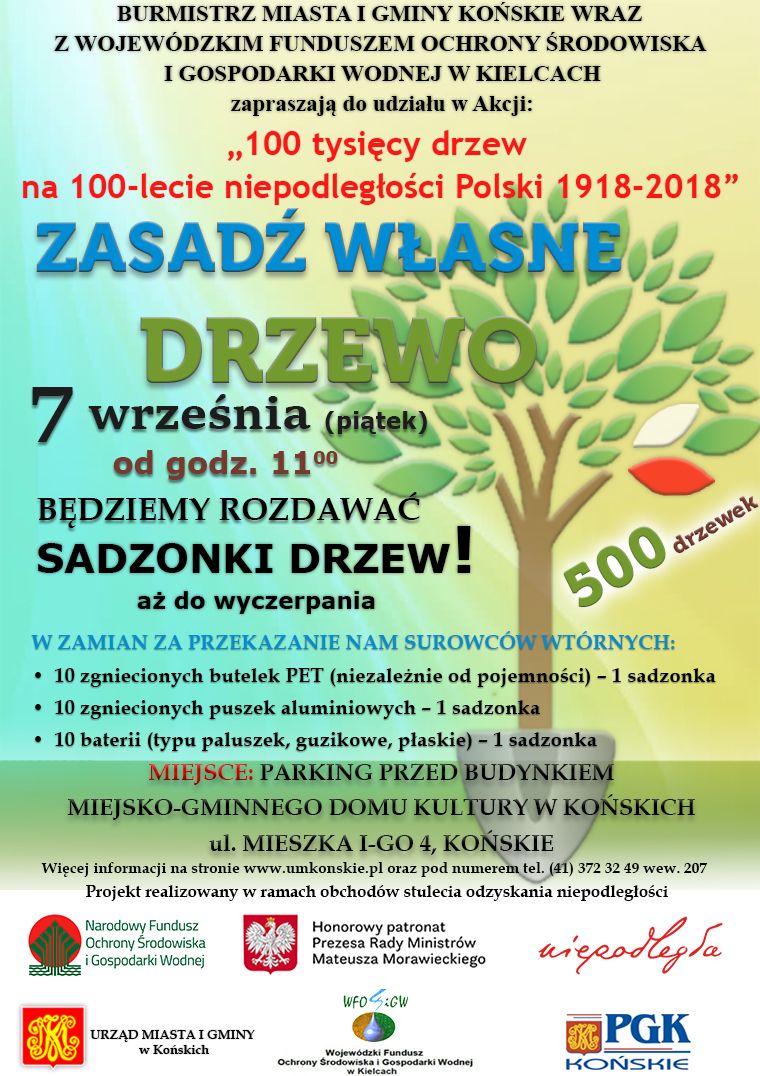 plakat sadzonki