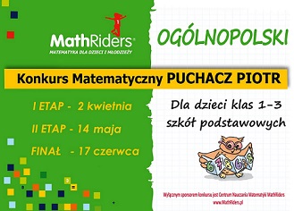 MathRiders konkurs Puchacz Piotr 2019
